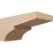 Ekena Millwork 9"W x 18"D x 9"H Wide Monterey Rough Cedar Woodgrain TimberThane Corbel, Primed Tan CORUR09X18X09MONRCPR - alternate 1